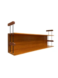 Mid-Century Modern Wall Mounted Shelf by Walter Wirtz for Wilhelm Renz, 1960s
